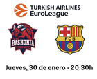 Equipo que ha resultado premiado con dos entradas para presenciar en directo el encuentro de Euroliga, Baskonia - Barcelona.