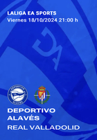 Equipo que ha resultado premiado con dos entradas para presenciar en directo el encuentro de Liga Santander, DeportIvo Alavés - Valladolid.