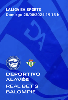 Equipo que ha dado de alta y validado para la temporada 2024/2025, y que por ello ha resultado premiado con dos entradas para presenciar en directo el encuentro de Liga Santander, DeportIvo Alavés - Real Betis.